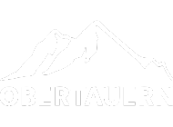 Grafisches Bergsymbol mit dem Schriftzug Obertauern