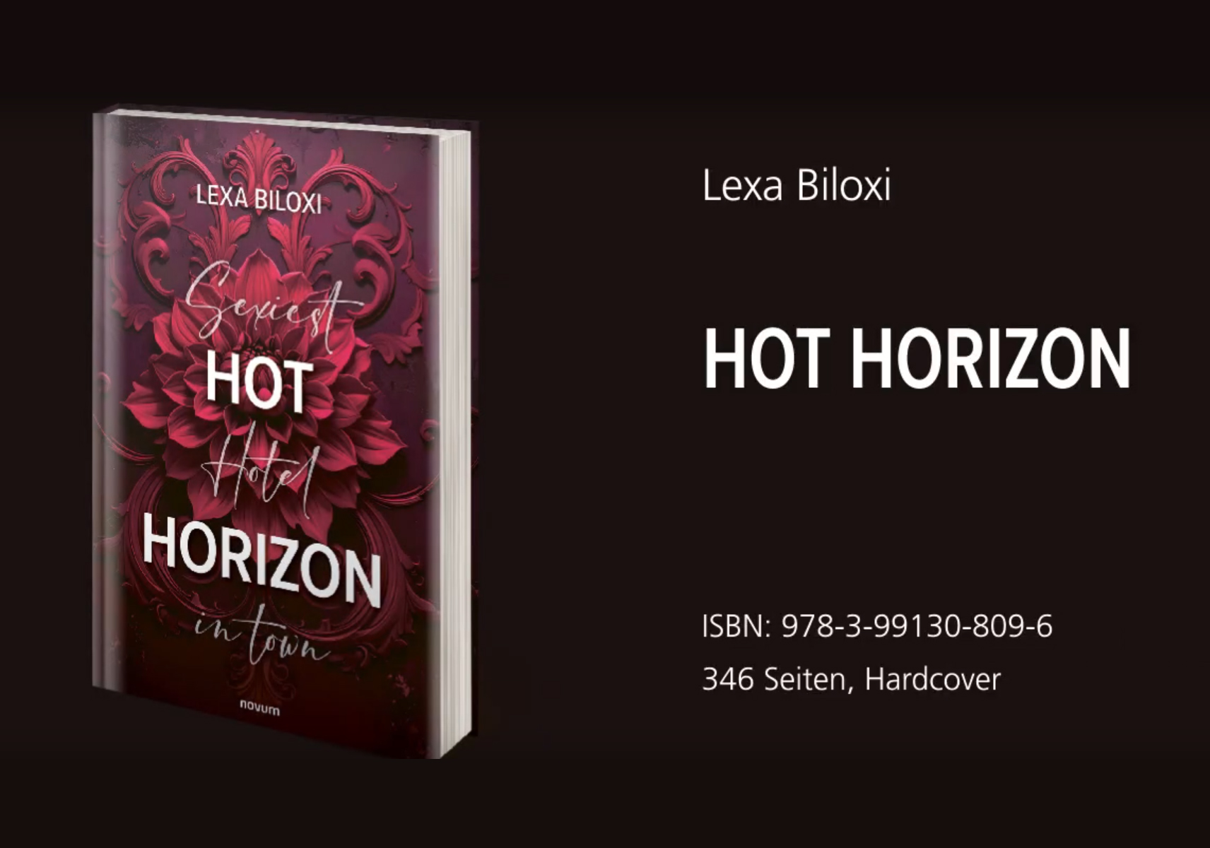 Buch Hot Horizon von Lexa Biloxi mit rotem Cover