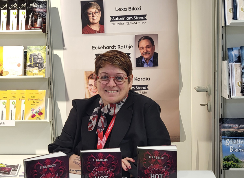 Lexa Biloxi auf der Leipziger Buchmesse 2026