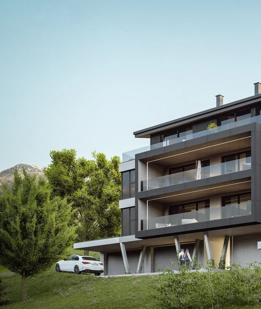 Moderne Luxus-Chalets in Kappl mit großzügigen Terrassen und Alpenblick. Ideal für Erholung.