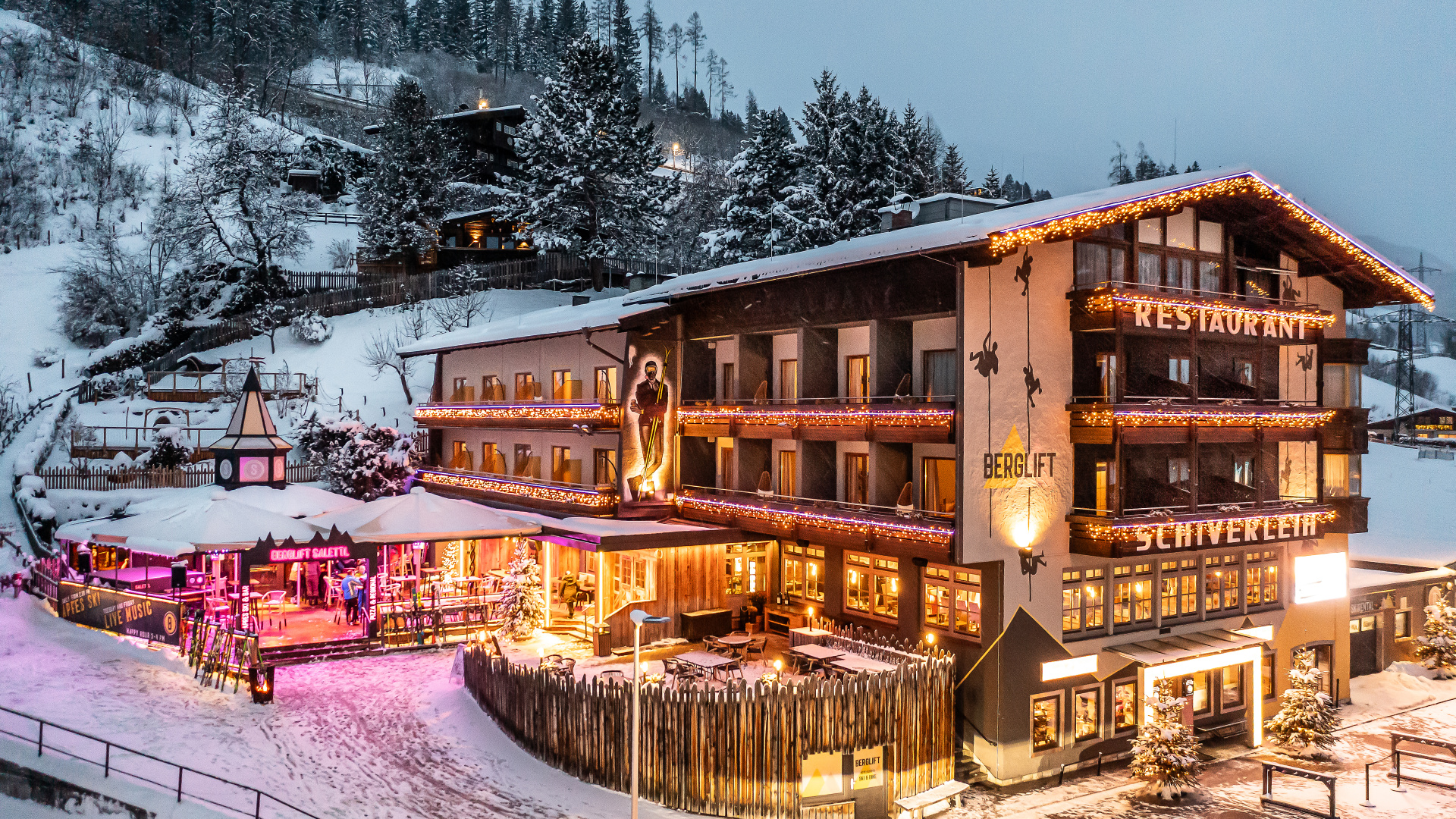Berglift Skirental direkt an der Talstation der Schlossalmbahn in Bad Hofgastein